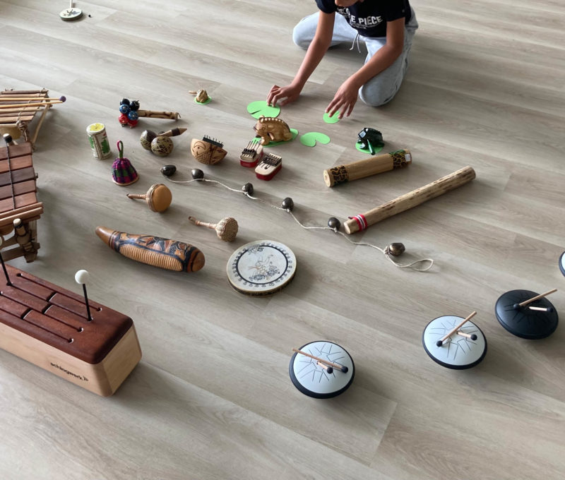 instruments de musique du monde et éveil musical