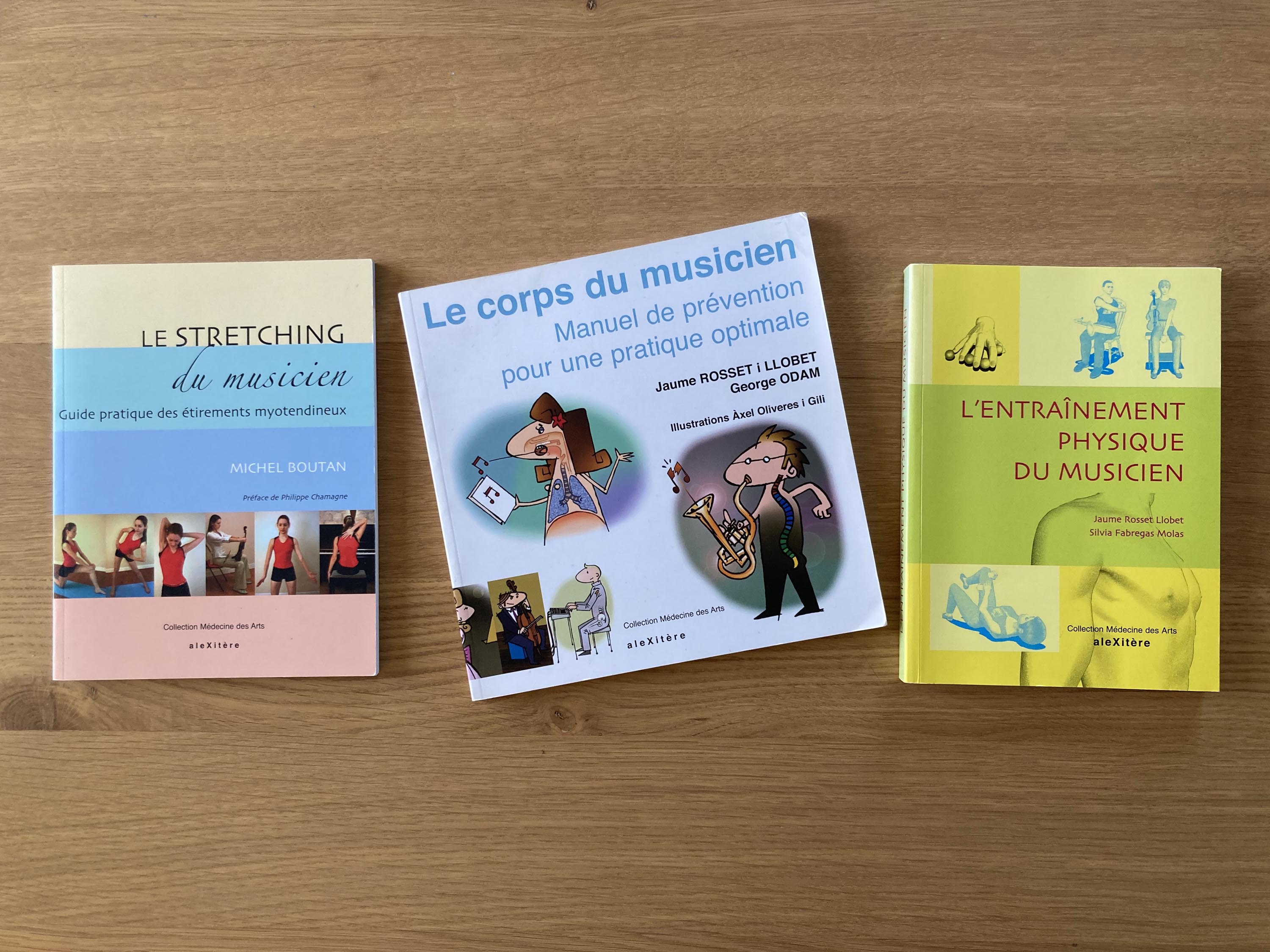 3 livres de la collection Médecine des Arts