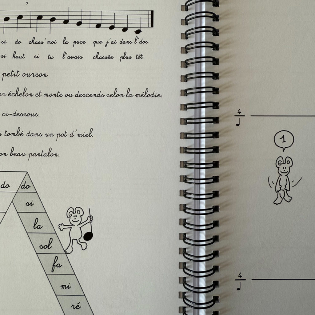 livre d'éducation musicale, livre de l'élève