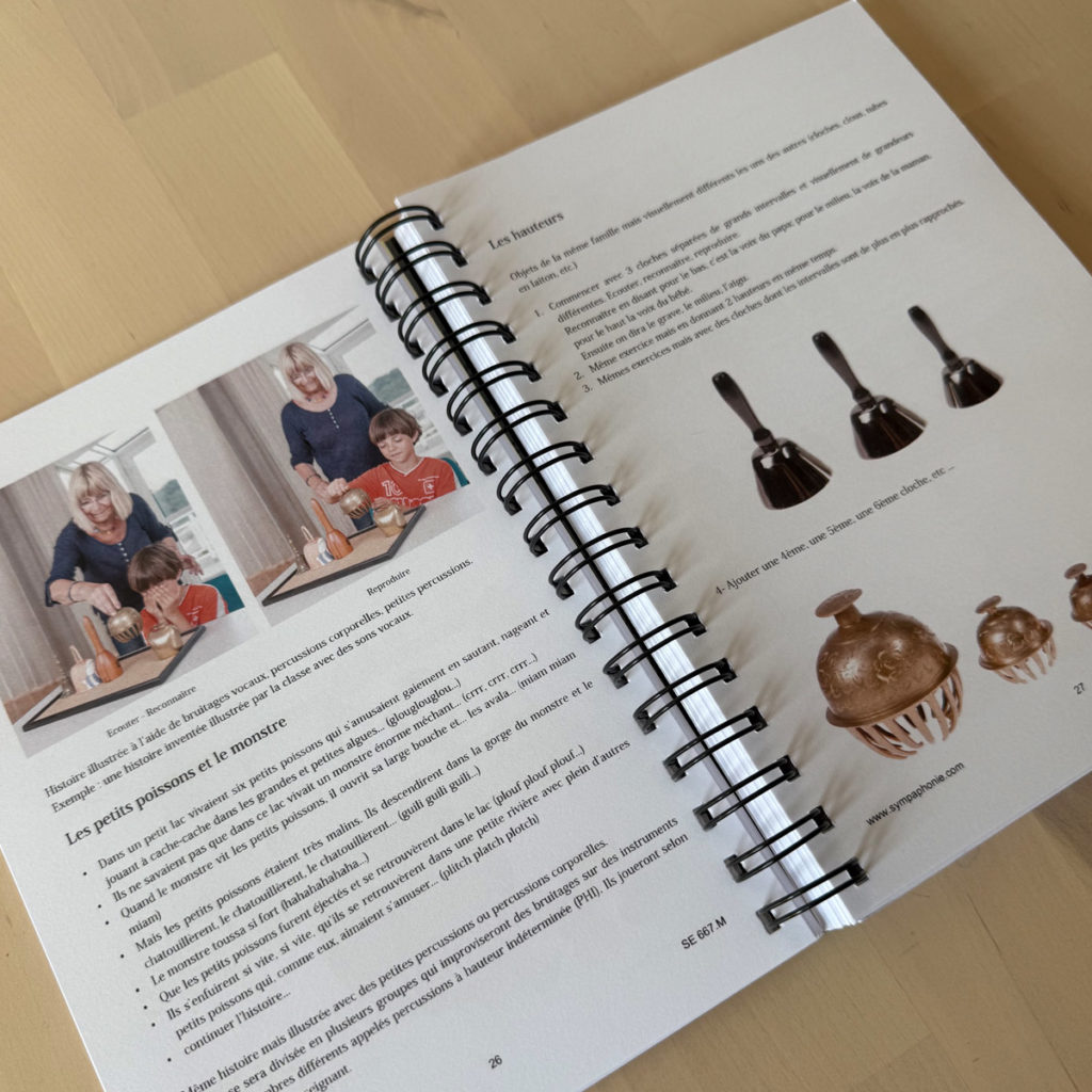 livre de pédagogie musicale: explications et photos
