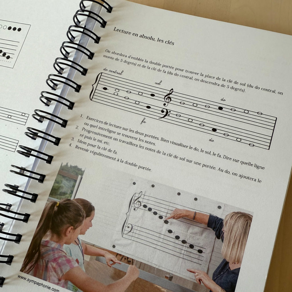 livre de pédagogie musicale avec explications